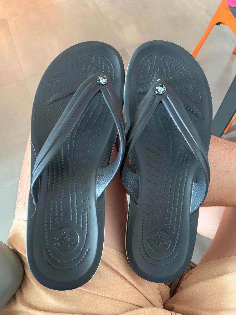 Mens crocs flip new arrivals flops size 13
