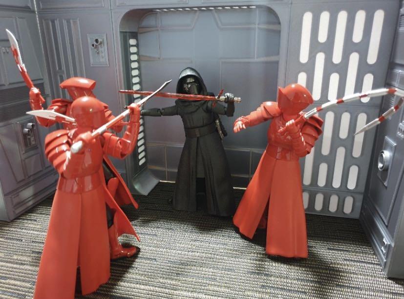 Star wars diorama store walls