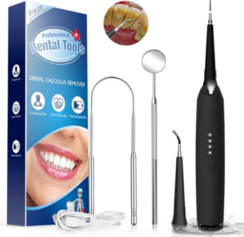 Electric Dental Calculus Remover, iFanze 3rd Generation Tartar Scraper