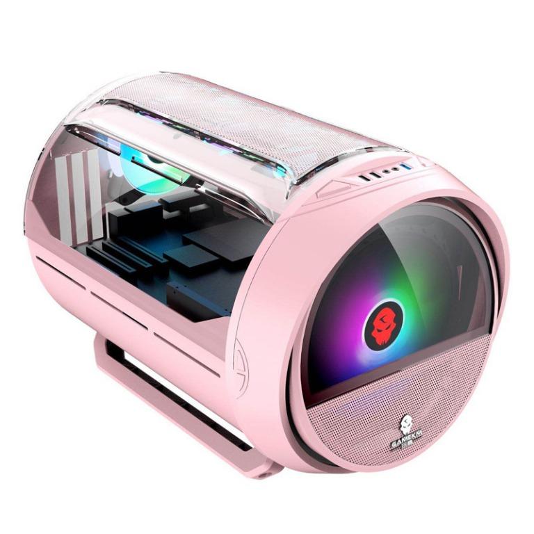 Energy Bomb Esports Café Side Seethrough Gaming PC Case with