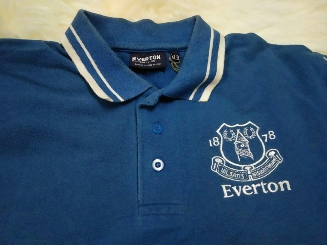 Everton Football Shirt Sports Athletic Sports Clothing On Carousell