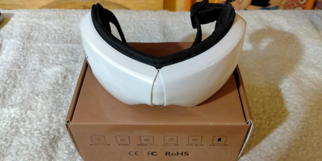 Eye massager (Category: Massage Devices) located in Makati City. Submitted by rhayankathy (Listing ID 1037525871, Image 1). Description: Eye massager from Japan functions 1 Vibrate 2 Air pressure massage 3 Warm massage 4 Soothing music 5 Bluetooth compatible No damage no issues Updated May 1, 2023.