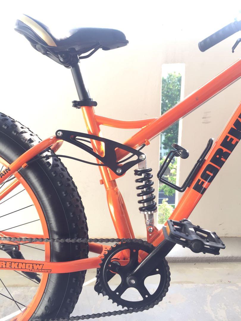 front suspension for fat bike