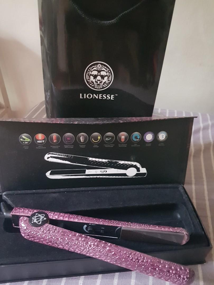 Flat Iron Lionesse Beauty Personal Care Bath Body Hair Removal on Carousell