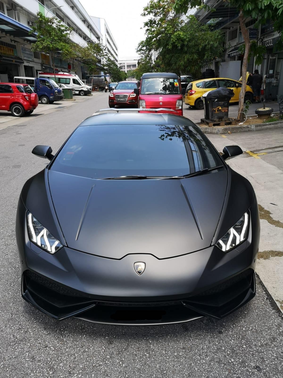 Full Car Wrap 3m Satin Black Car Accessories Accessories On Carousell