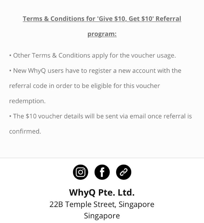 Whyq promo code new user 2025