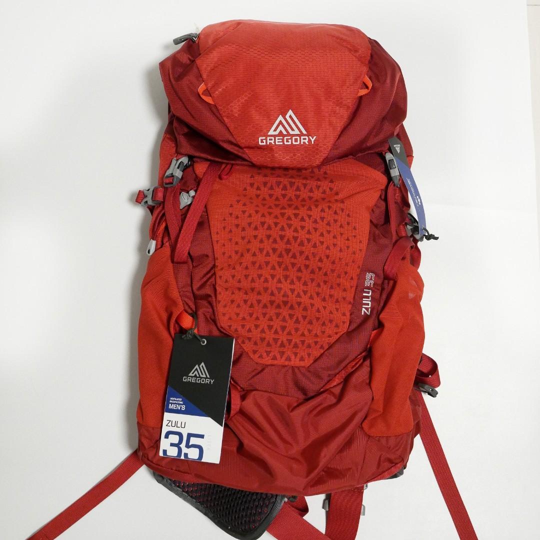 Gregory Zulu 35L Backpack背囊, 男裝, 袋, 背包- Carousell