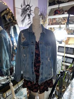 nicki minaj jeans jacke h&m