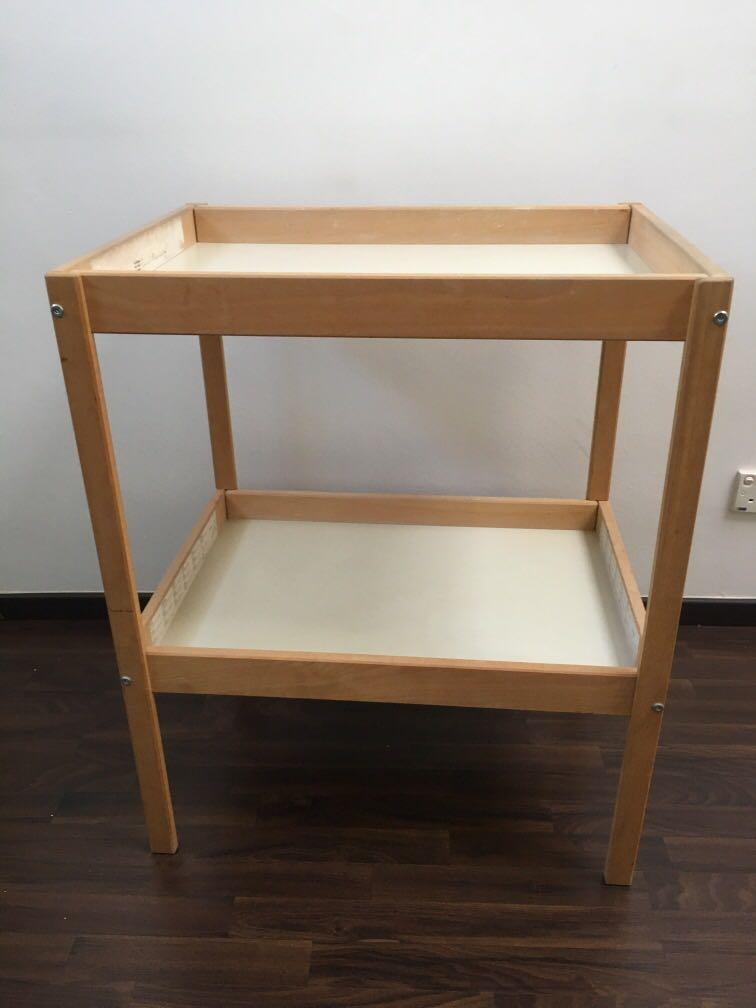 IKEA baby changing table, Furniture & Home Living, Furniture, Tables
