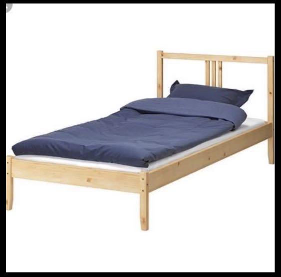 Ikea Fjellse Single Bed Frame With Base, Ikea Canada Bed Sizes