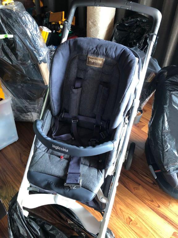 Inglesina Trilogy City System Quattro Denim Stroller Blue Jeans