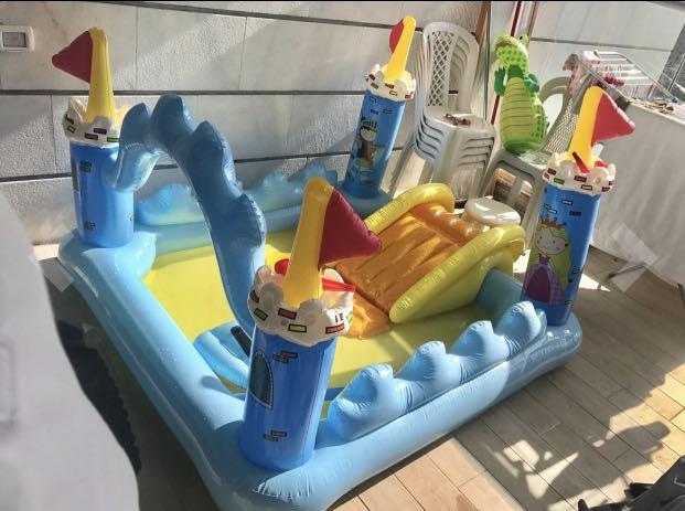 Intex fantasy castle inflatable play center online