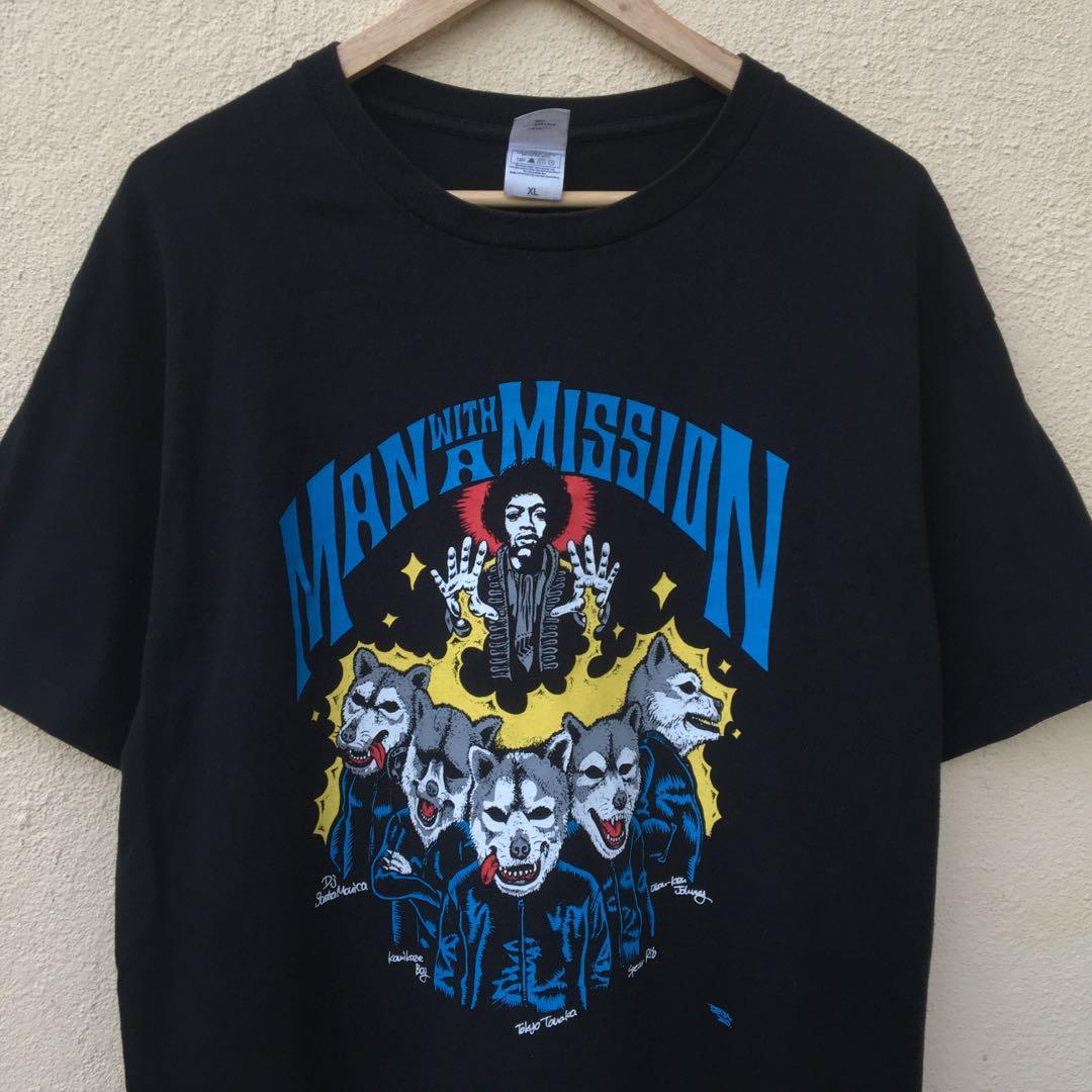 マンウィズ MAN WITH A MISSION ツアーTシャツ - ウェア