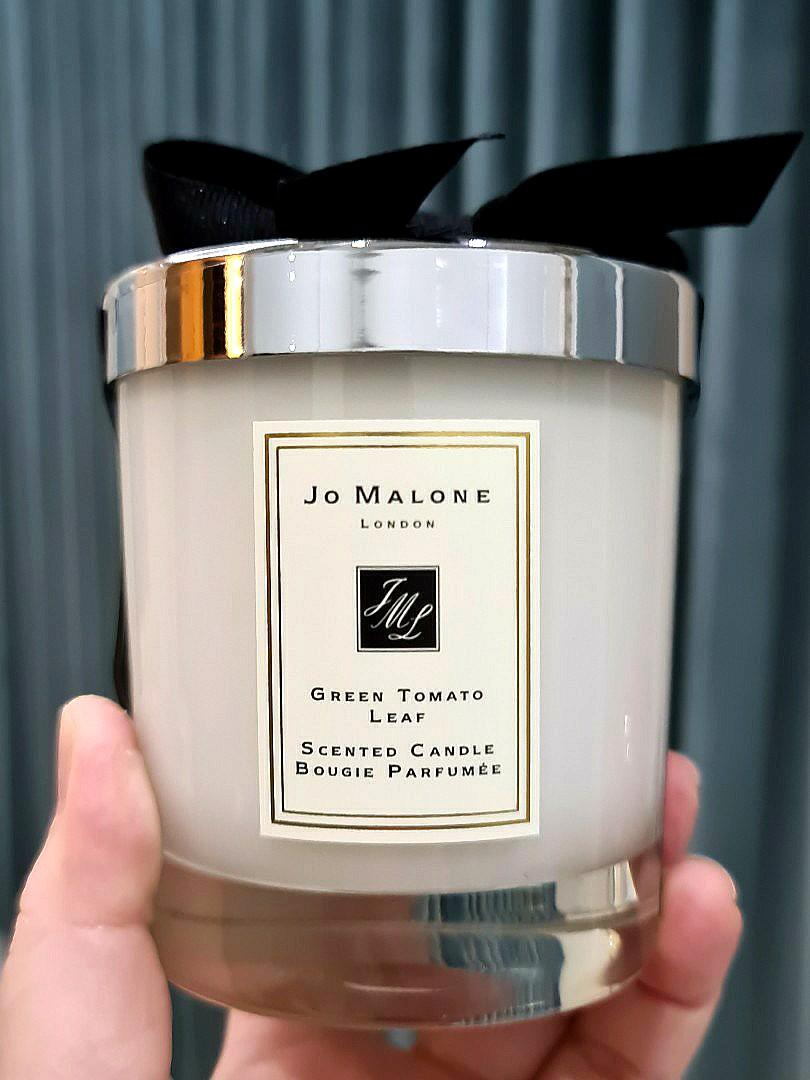 Jo Malone Green Tomato Leaf Scented Candle 200g, Furniture & Home Living, Home Fragrance on