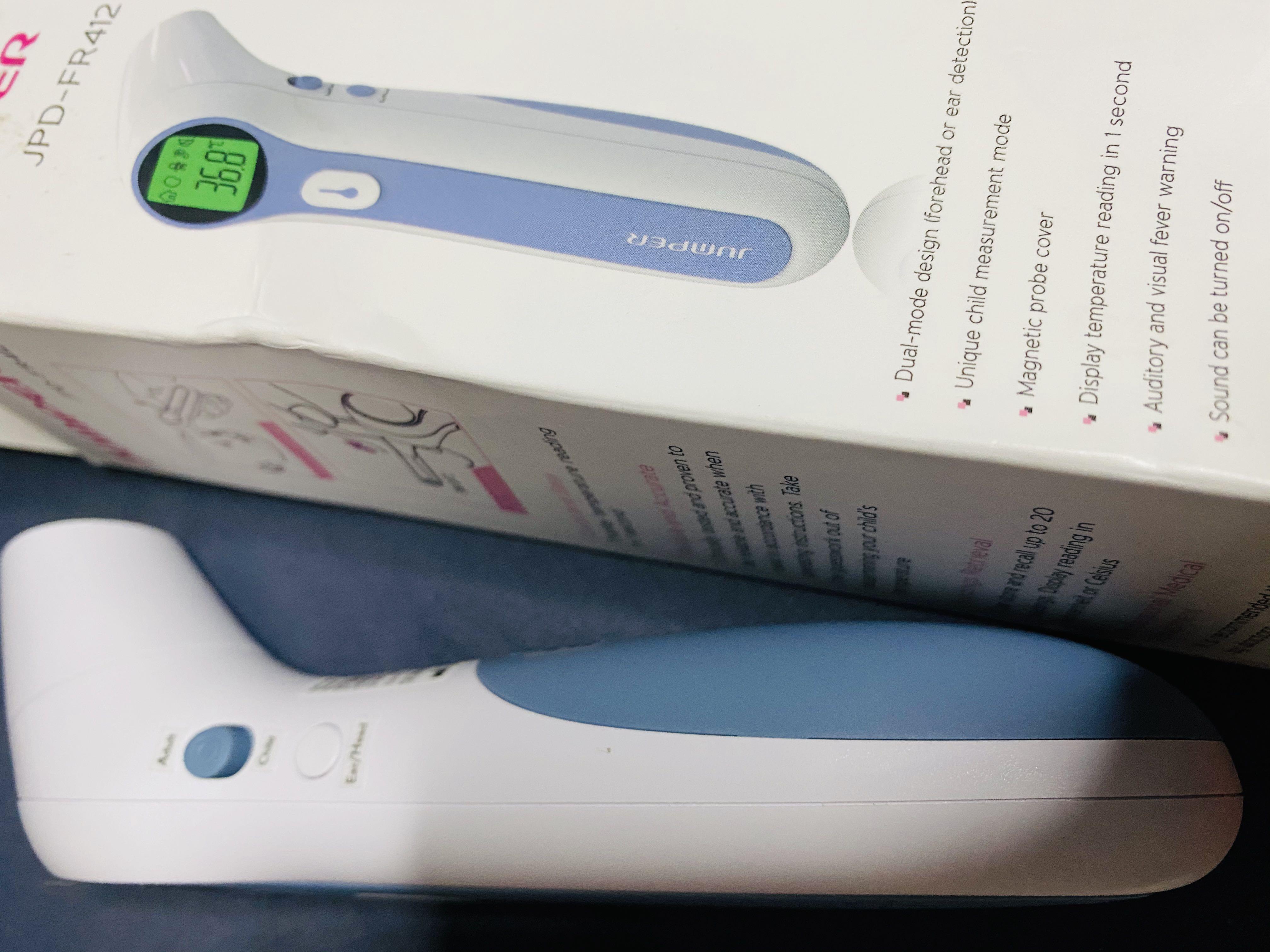 Jumper JPD FR412 Dual Mode Forehead & Ear Infrared Thermometer I Non