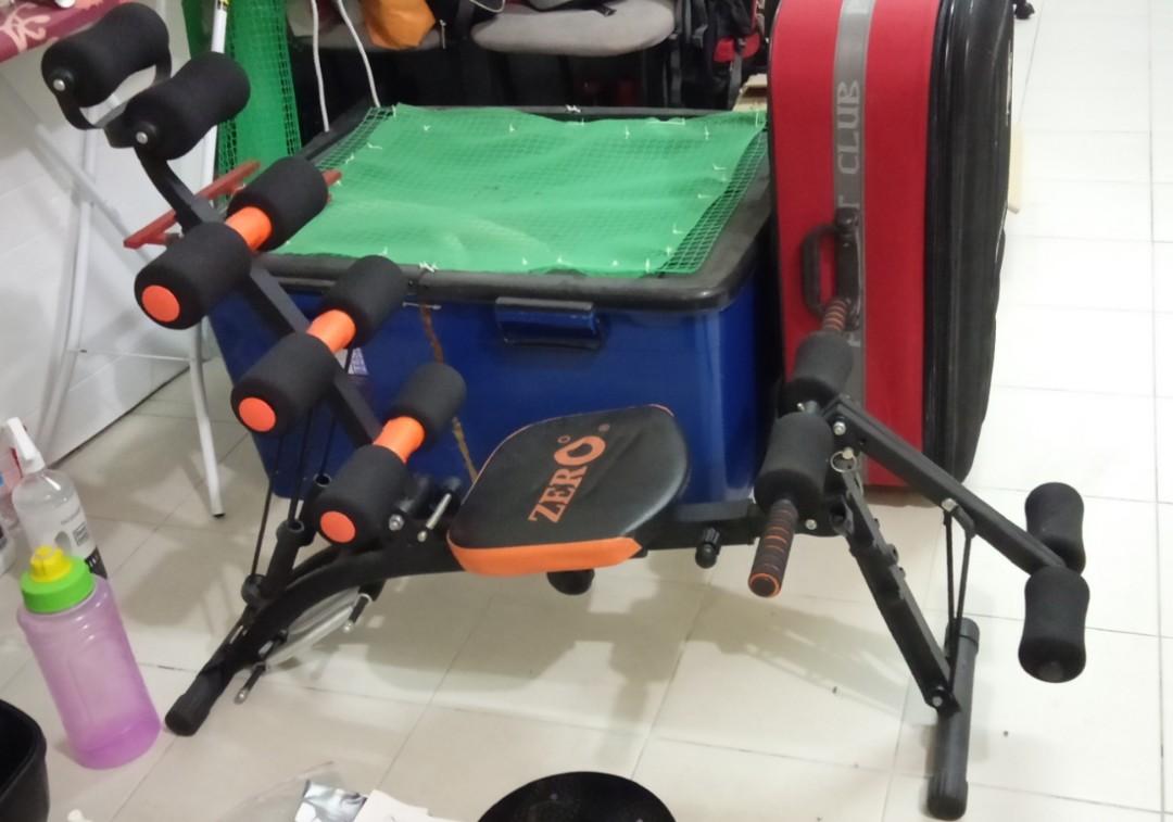 KERUSI GYM PELBAGAI GUNA (2ND HAND), Sports Equipment, Exercise