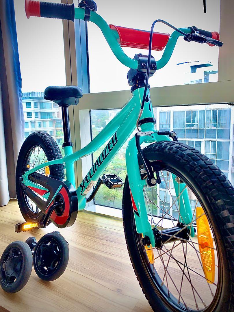 kids bike 16 inch 4 7Y US brand Specialized Bukit Timah Giant Service Sports Equipment Bicycles Parts Bicycles on Carousell