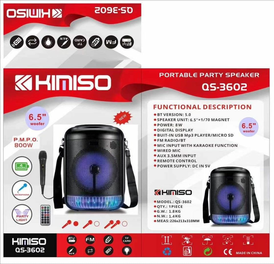 platinum karaoke bluetooth speaker & microphone