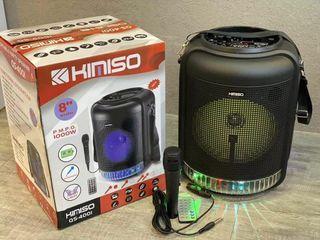 KIMISO QS-4001 Karaoke bluetooth speaker with remote 
and free 🎤microphone  free lanyard