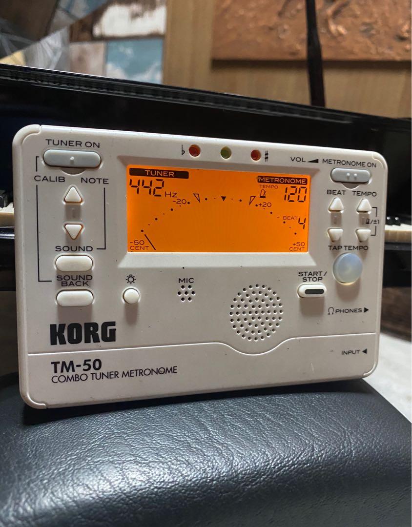 Korg TM-50 Combo Tuner Metronome with Backlight (Category: Musical Instruments) located in Manila. Submitted by racz03 (Listing ID 1037462836, Image 2). Description: Korg TM-50 Combo Tuner Metronome with Backlight Good Condition, The appearance is good as well.. Good also for Piano Tuner.