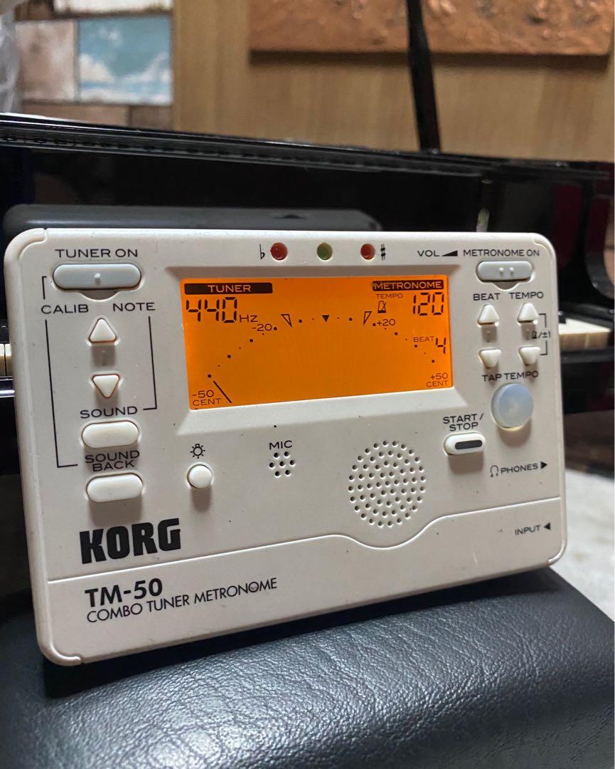 Korg TM-50 Combo Tuner Metronome with Backlight (Category: Musical Instruments) located in Manila. Submitted by racz03 (Listing ID 1037462836, Image 1). Description: Korg TM-50 Combo Tuner Metronome with Backlight Good Condition, The appearance is good as well.. Good also for Piano Tuner.