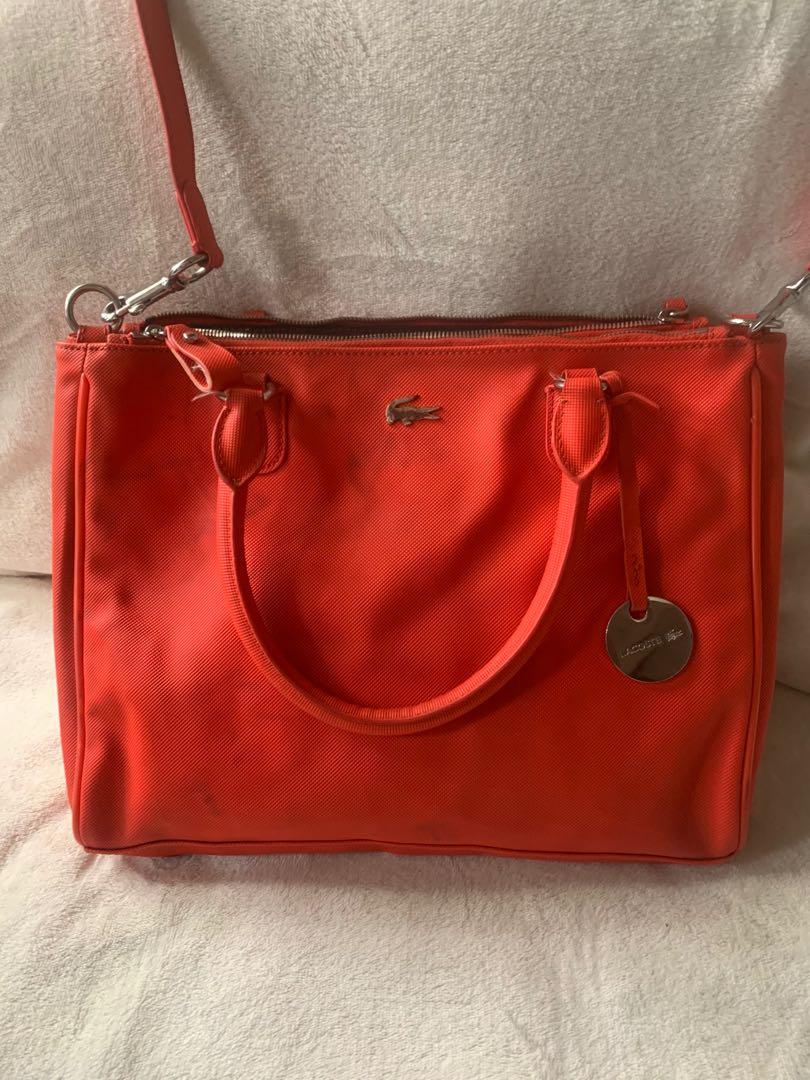 Lacoste 2 way hot sale bag