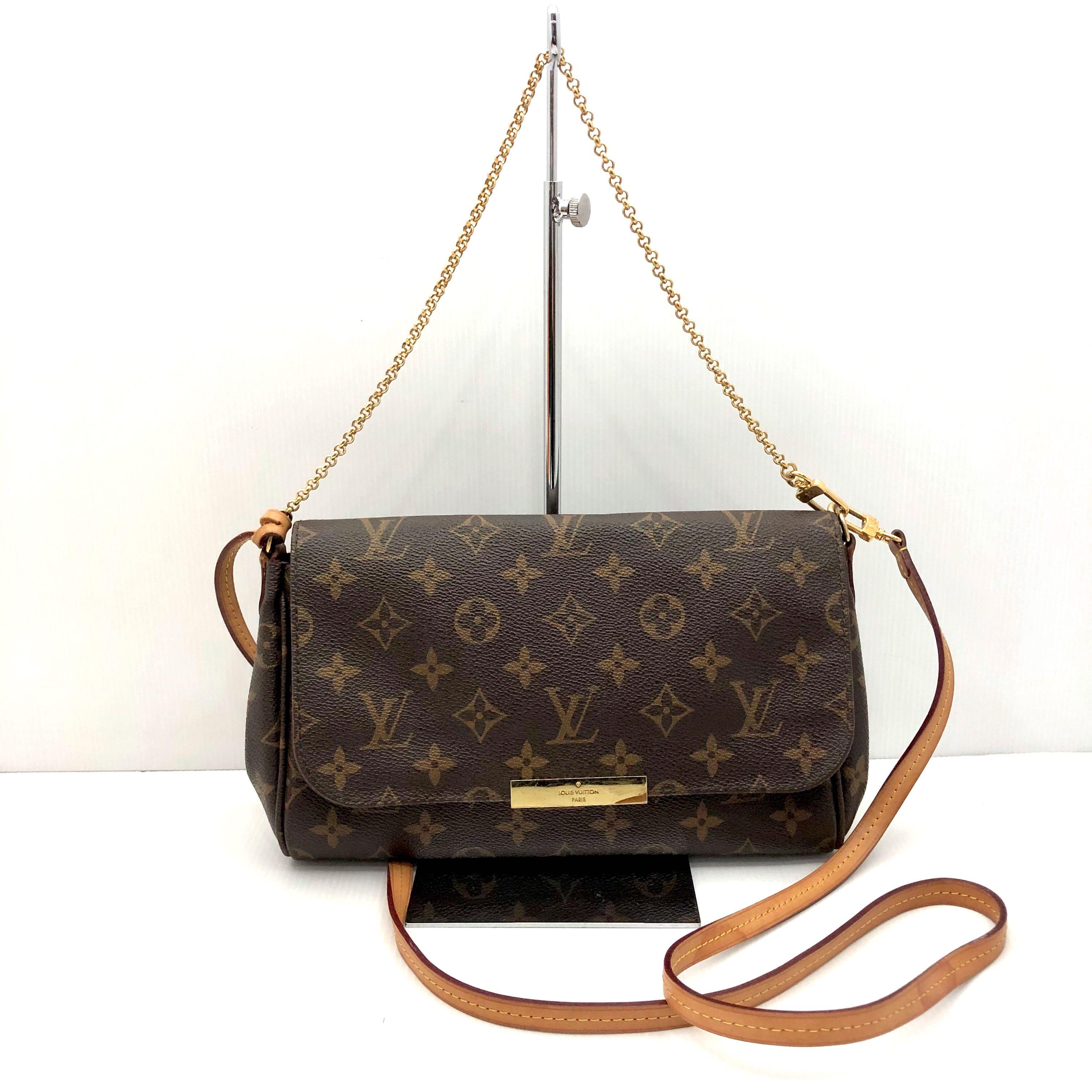 Louis Vuitton Monogram 2way Bag Favorite MM M40718 Women's