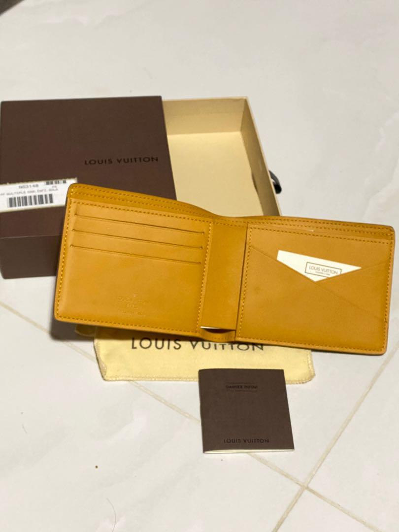Multiple Wallet Damier Infini Leather - Men - Personalization