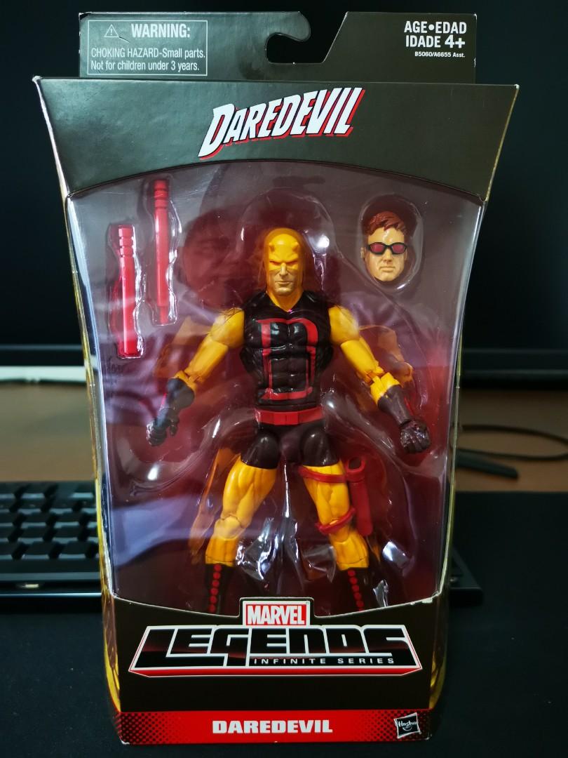 marvel legends daredevil yellow