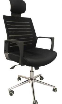(MC-420A)•HIGH BACK w/ HEAD REST•OFFICE EXECUTIVE CHAIR•furniture partition•office chair & office table|BB-T1303