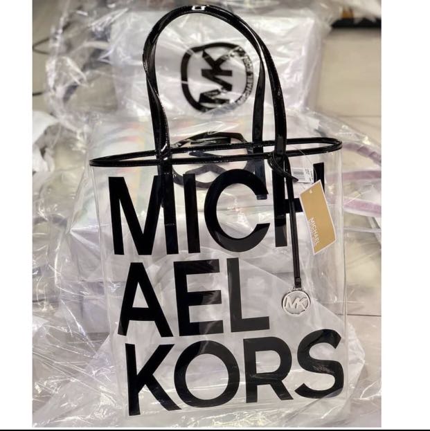 Michael kors clear on sale handbag