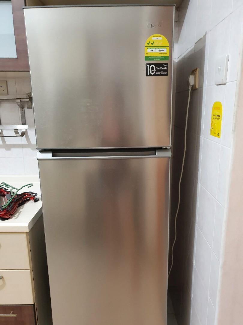 Midea Fridge 2 Ticks For Energy Saving Home Appliances Kitchenware On Carousell