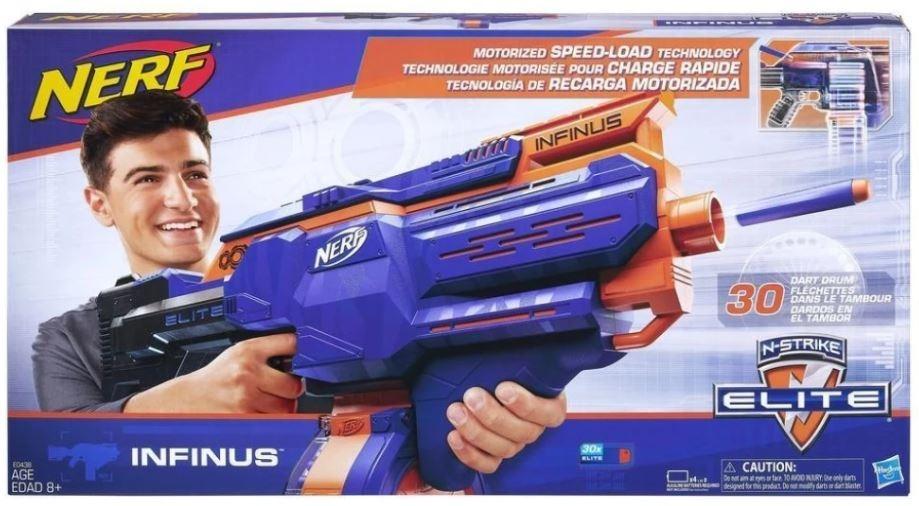 nerf elite infinus red light