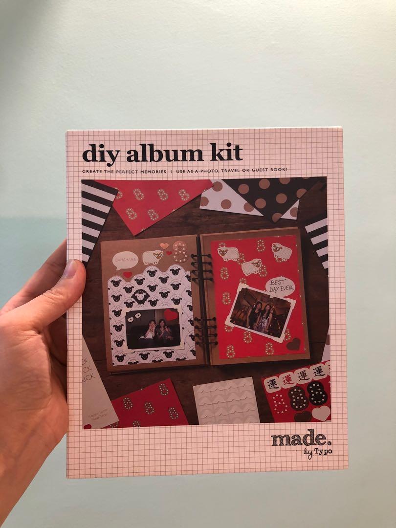 NEW DIY Album Kit from TYPO, Hobbies & Toys, Stationery & Craft, Craft