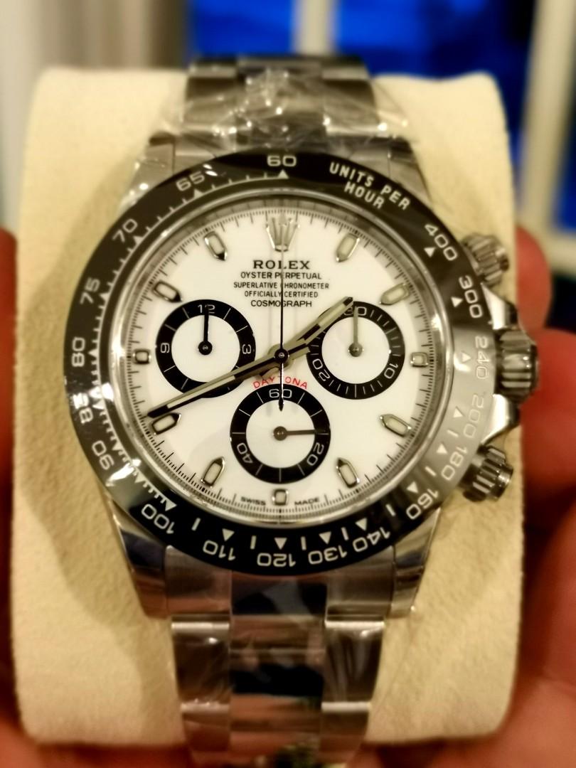 rolex daytona ceramic white