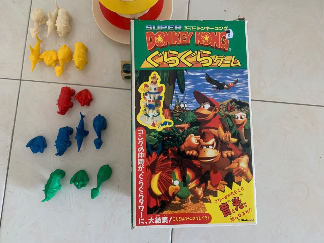 Nintendo Donkey Kong board game, Hobbies & Toys, Toys & Games on Carousell