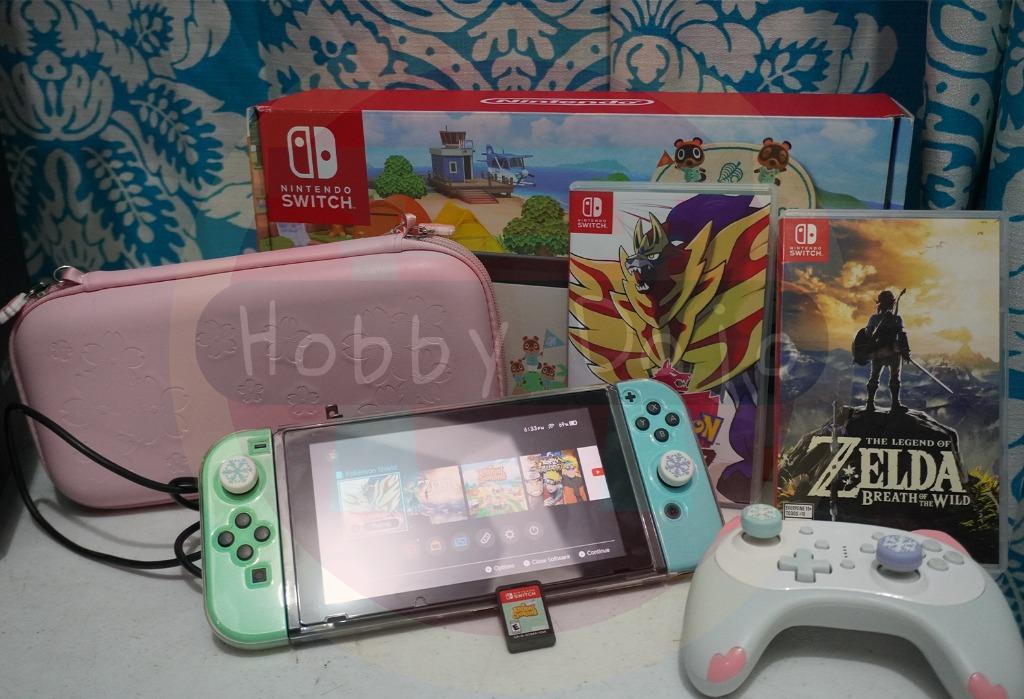 nintendo switch v2 animal crossing bundle