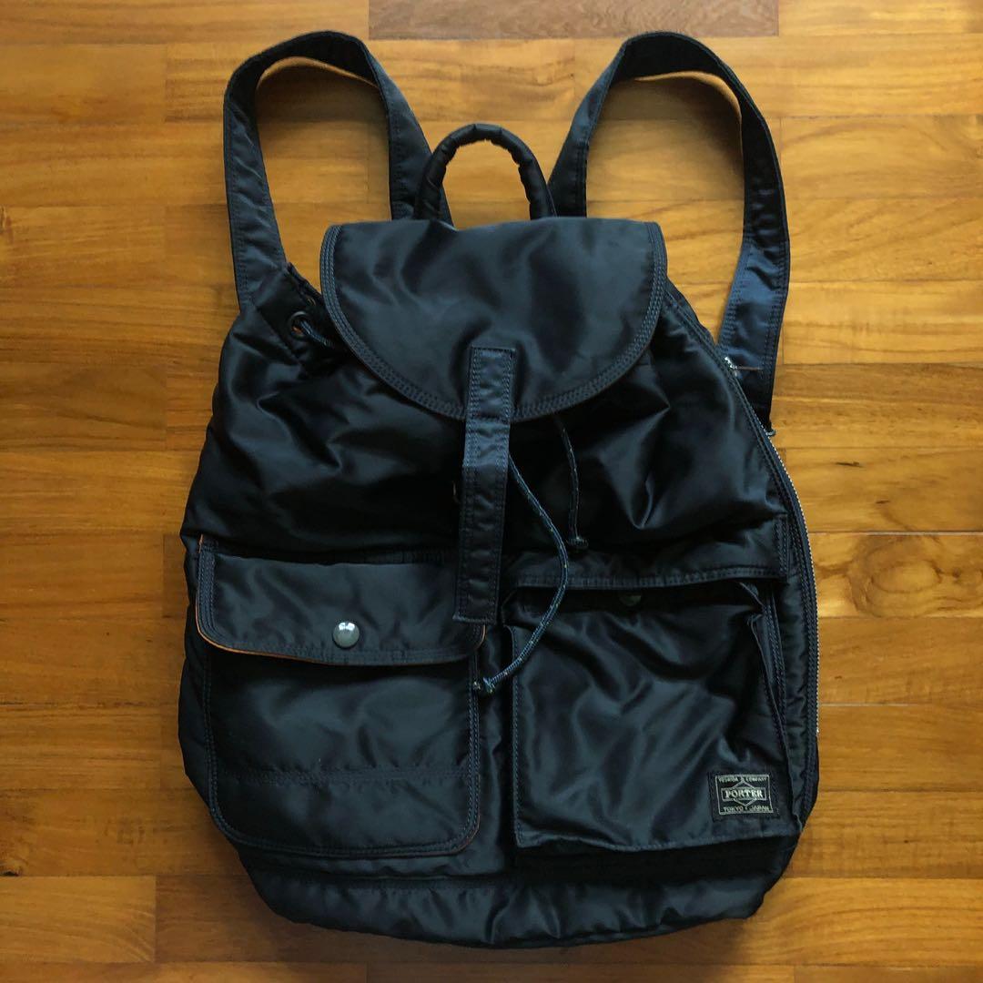 Porter Tanker Rucksack Backpack Navy Luxury Bags Wallets Backpacks On Carousell