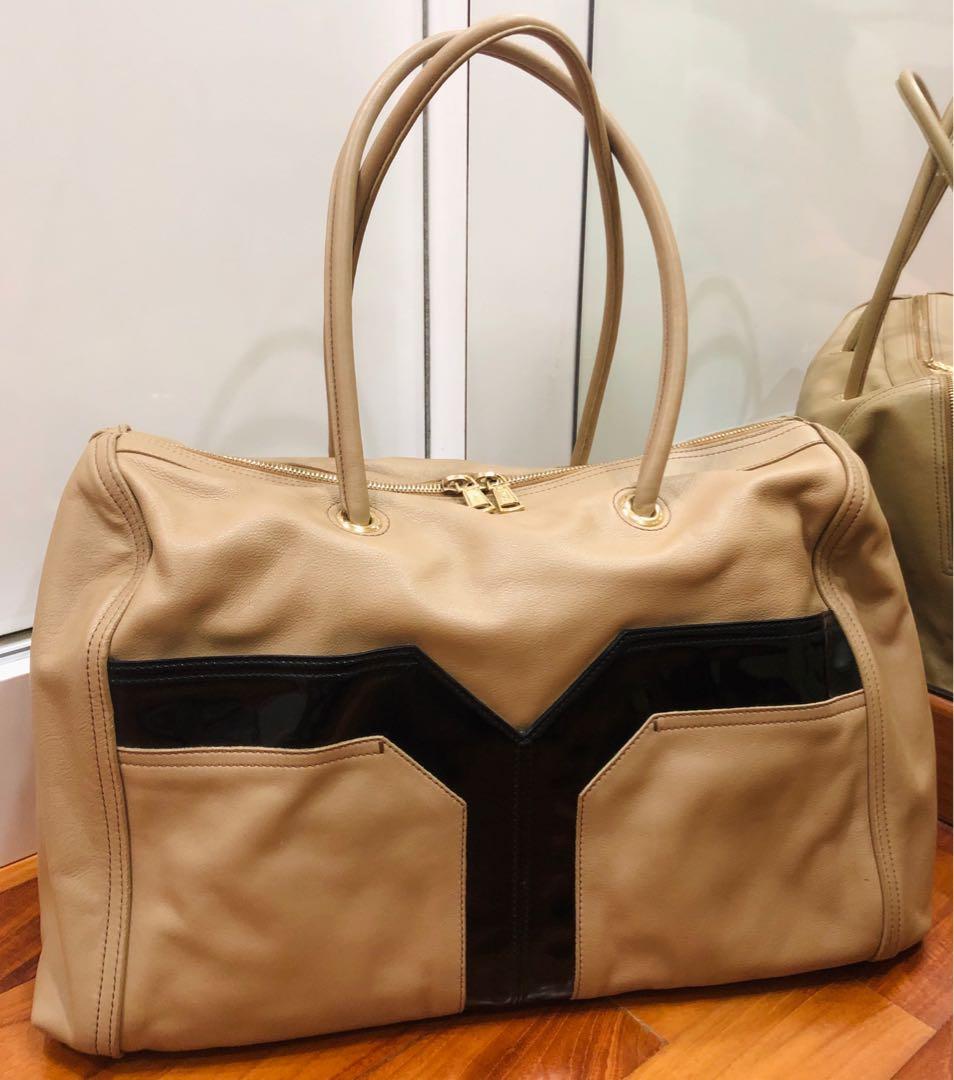 saint laurent leather bag