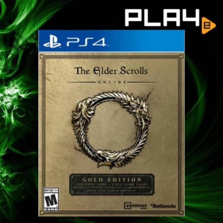 PS4 The Elder Scrolls Online Tamriel Unlimited Gold Edition