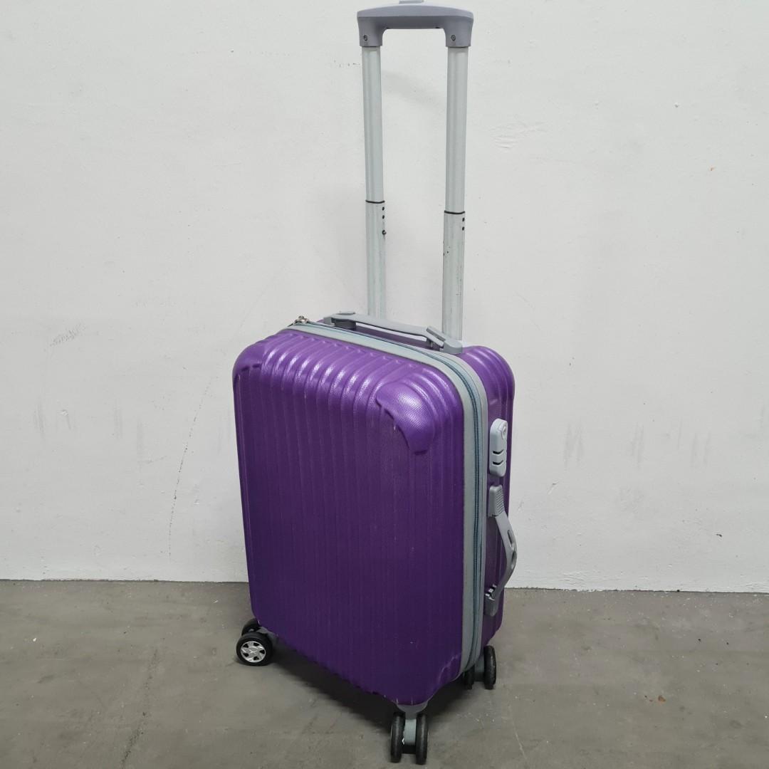 Purple luggage bag outlet