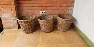 Rattan Planters basket take all Php500