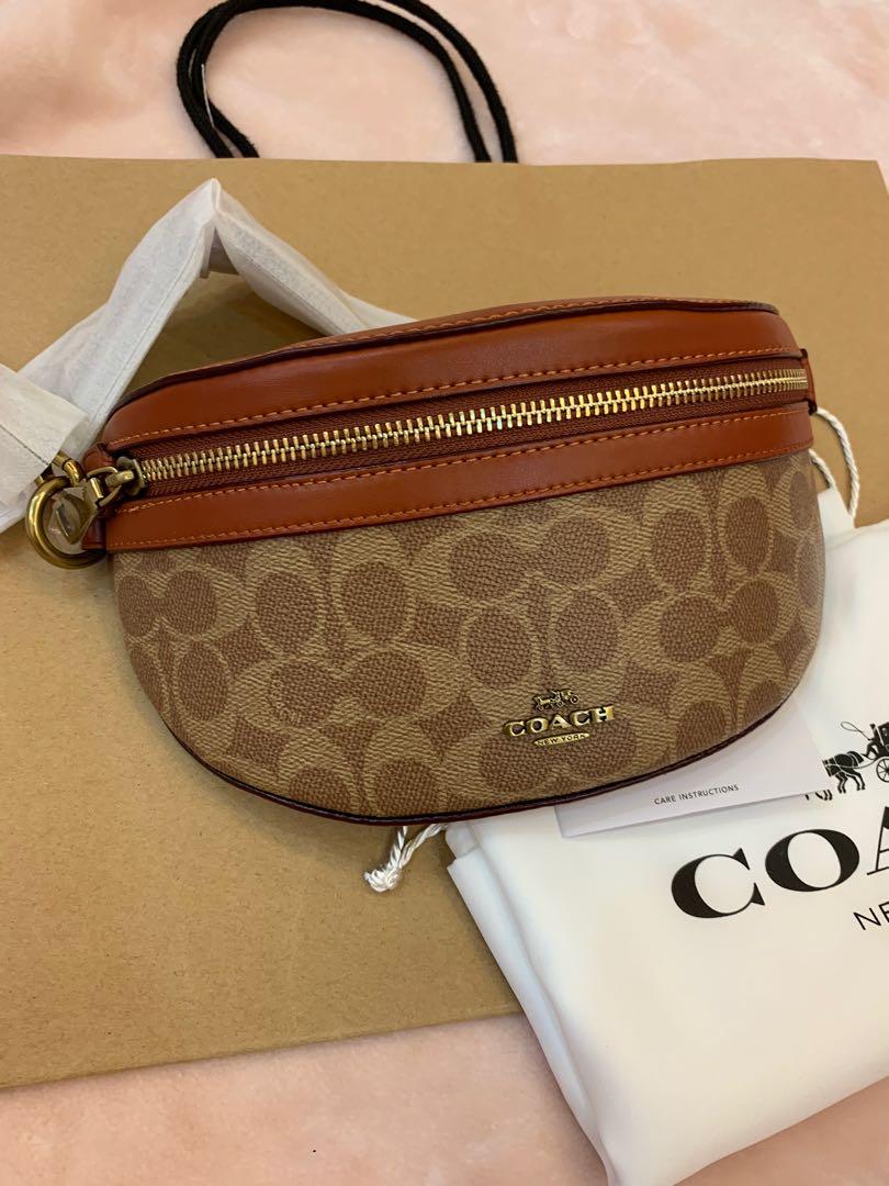 Ready Stock Original coach 48738 39937 women belt bag