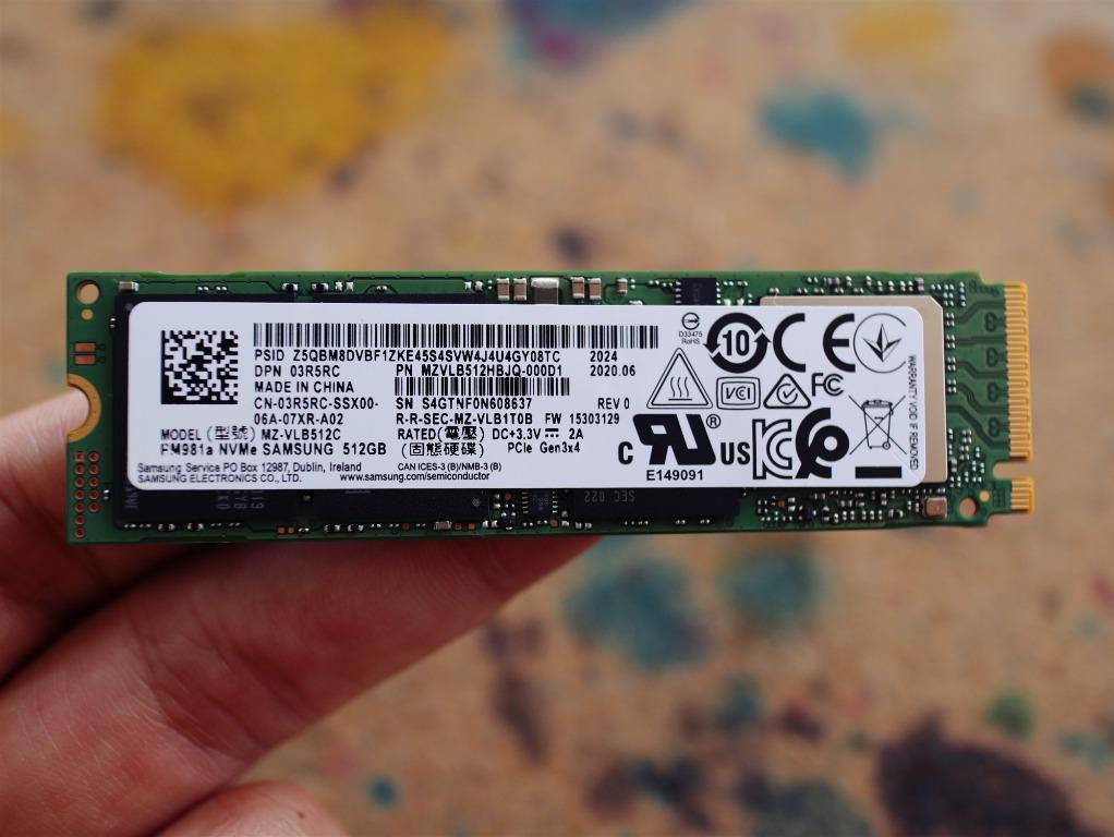 samsung pm981a 512gb nvme ssd oem samsung 970 evo plus