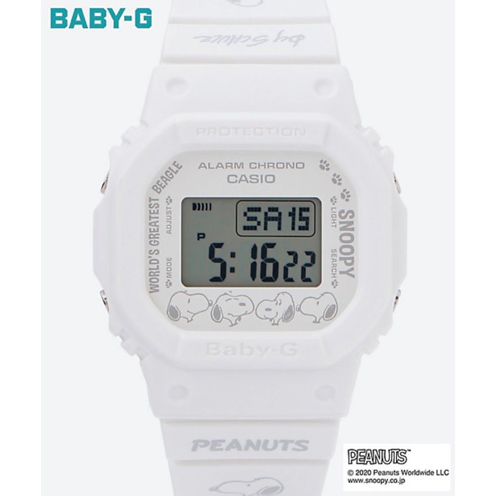 SNOOPY in Ginza CASIO BABY-G PEANUTS 70週年紀念版手錶, 預購