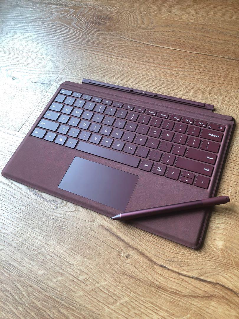 Surface Pro Signature Type Cover And Surface Pen Electronics Computer Parts Accessories On Carousell