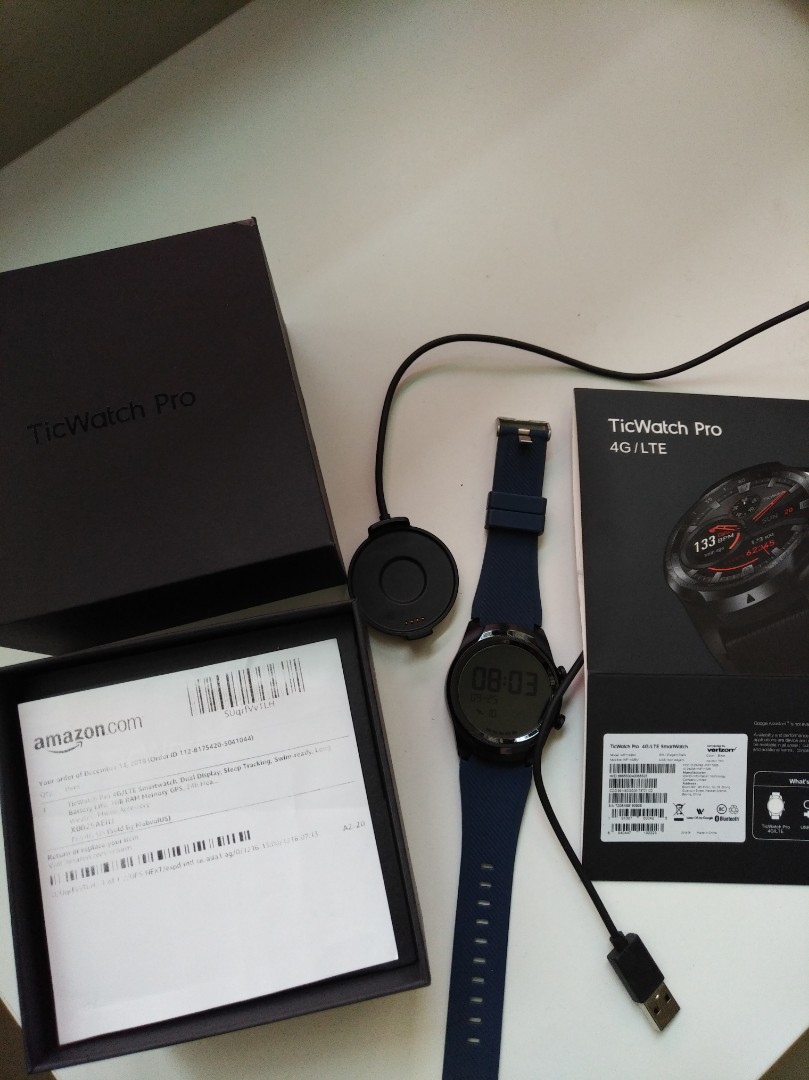 Ticwatch pro 4g deals sleep tracking