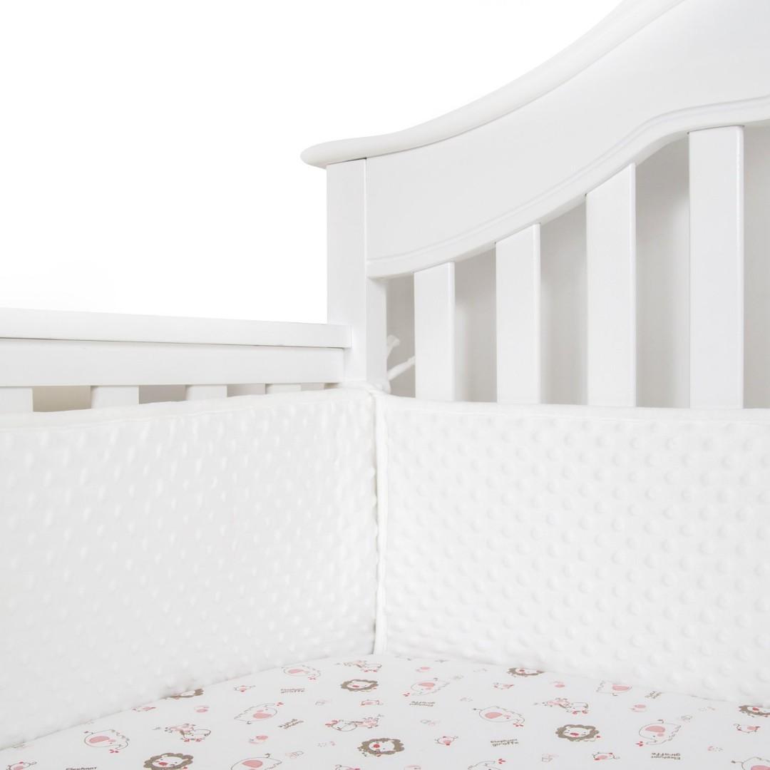 Tillyou top crib skirt