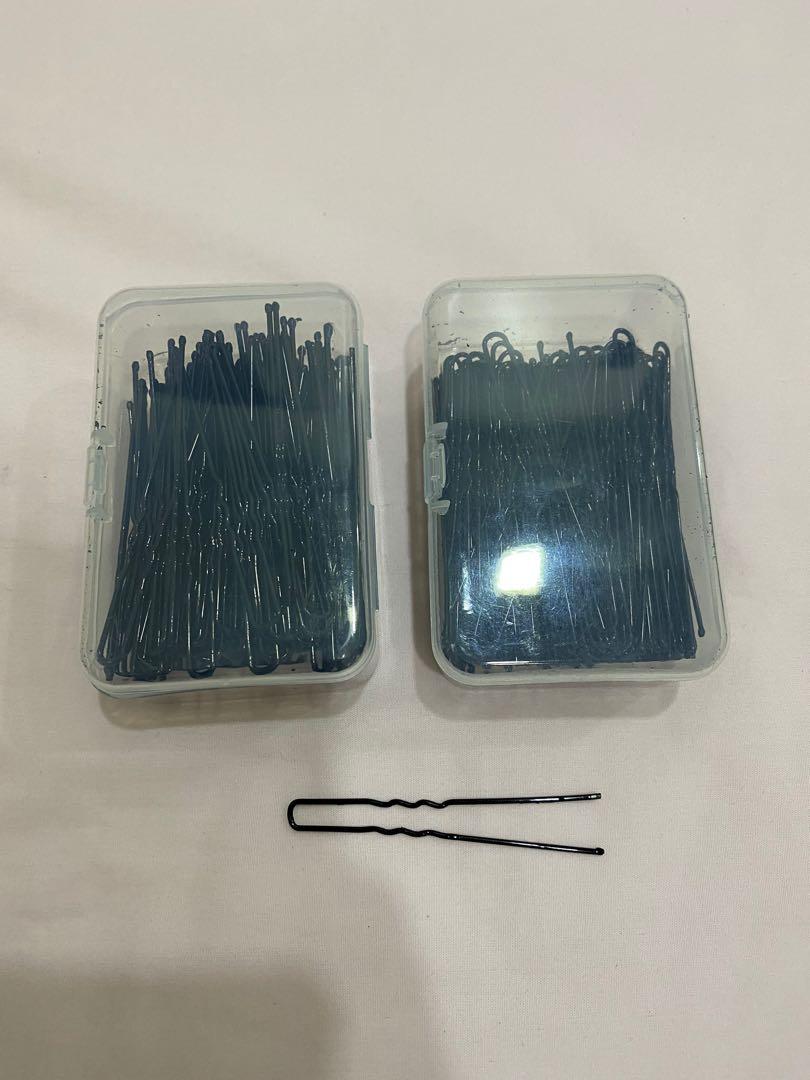 Hicarer 200 Pieces Hair Pins Bobby Pins U Shaped Hair Clips Metal