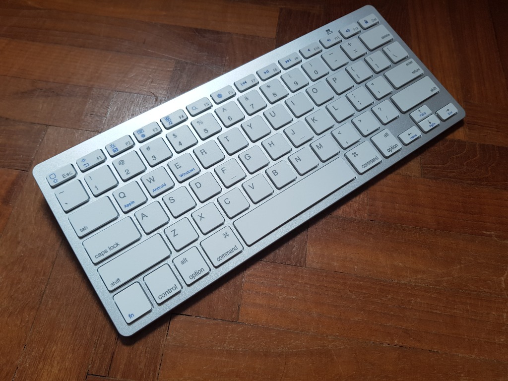 Ultra slim Quiet keystrokes Wireless Bluetooth Keyboard, Computers